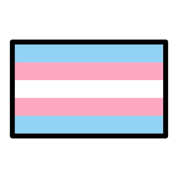 🏳️⚧ Transgender Flag Emoji by Openmoji